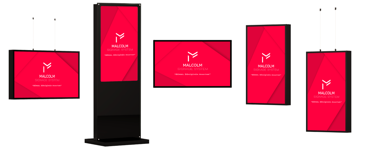 Malcolm Technology Signage System reklam panoları