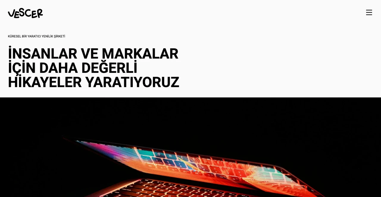  Vescer’in Dijital Kimliğini Güçlendiren Web Platformu